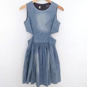 French Connection Jean Dress, Sz 4
